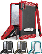 Tri-Shield Robusta Custodia Cover Metallo Stand + Polso Laccio per Aphone Xs Max comprar usado  Enviando para Brazil