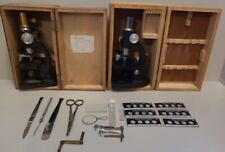 Pair vintage microscopes for sale  LOWESTOFT