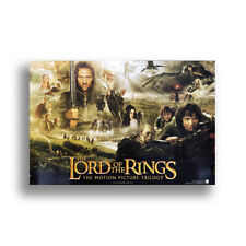 The Lord Of The Rings - Trilogy Art Movie Poster HD Print Decor 12 16 20 24", used for sale  Shipping to Canada
