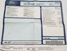 Usado, 2004 Ford SD F350 adesivo original para janela revendedor 6.0L V8 DIESEL comprar usado  Enviando para Brazil