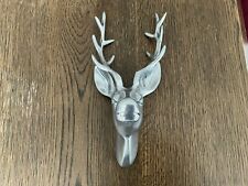 Silver metal stag for sale  YORK