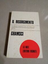 Risorgimento antonio gramsci usato  Priolo Gargallo