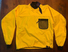 Patagonia Double Play Waterproof H2NO Paddling Kayak Rafting Jacket Yellow Sz S for sale  Shipping to South Africa