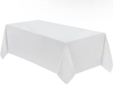 Rectangle white tablecloth for sale  Winder