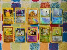 Cartões adesivos vintage de máquina de venda automática Pokemon 1999. Gemas raras. Quase perfeito+ a perfeito estado. comprar usado  Enviando para Brazil