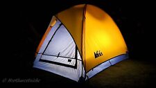 REI Half Dome Gold Edition Vintage Backpacking Camping 3 Season Tent. for sale  Shipping to South Africa