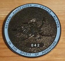 Belted kingfisher geocoin usato  Spedire a Italy