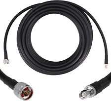 Cabo de antena GEMEK 75 pés SMA macho para N macho, baixa perda coaxial para 3G/4G/5G/6G/LT comprar usado  Enviando para Brazil