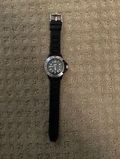 Military And Police Watch - Black Rubber Strap, used for sale  Shipping to South Africa