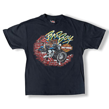 Vintage 1995 Harley Davidson Fairbanks, Alaska Bad Boy Motorcycle T-Shirt Large for sale  White House