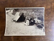 Old Original Antique Victorian Bedouins Tent family portrait photograph for sale  Shipping to South Africa