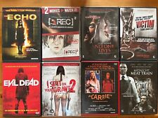 Horrorfilme dvds konvolut gebraucht kaufen  Schrozberg