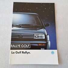 1989 brochure golf d'occasion  La Motte-Servolex