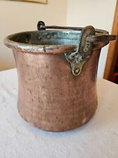 Used, VINTAGE COPPER POT w/ handle SWISS? for sale  Shipping to South Africa