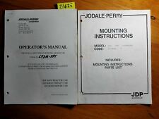 Jodale-Perry JDP ROPS Tractor & Compact & Mower Cab Owner Operator Parts Manual for sale  Niagara Falls