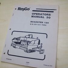 Raygo roadster 120 for sale  Portland