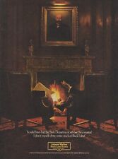 Used, 1978 Johnnie Walker Black - Wealthy Men Talk Politics Fireside - Print Ad Photo for sale  Shipping to South Africa