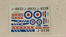 Siskin. matchbox decals for sale  STRATFORD-UPON-AVON