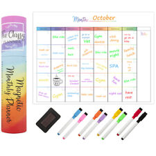 Monthly planner whiteboard for sale  Shipping to Ireland