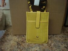 Radley yellow embossed for sale  DONCASTER