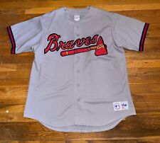 Camiseta de beisebol vintage anos 90 Atlanta Braves cinza autêntica Majestic MLB tamanho G comprar usado  Enviando para Brazil