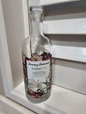 Tommy Bahama No. 2 botellas de ron vacías 750 ml tapón de vidrio destilado Coral Cay, usado segunda mano  Embacar hacia Argentina