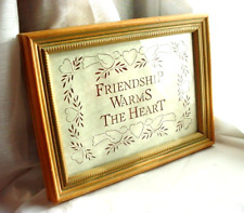 framed wall decor friendship for sale  Fairfax
