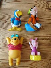 Disney Bebé Baño Figura Juguete paquete grueso Winnie Pooh Donald lechón de agua segunda mano  Embacar hacia Spain