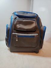 Jeep Everyday Easy Access Perfect Pockets Baby Diaper Bag Backpack Gray Blue for sale  Shipping to South Africa