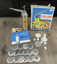 Used, Vintage Sawa 2000 Deluxe Cookie Press Made In Sweden for sale  Shipping to South Africa