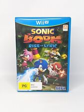 Usado, Sonic Boom Rise of Lyric Nintendo Wii U jogo 2014 PAL MUITO BOM ESTADO frete grátis UA comprar usado  Enviando para Brazil