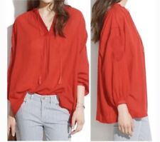 Used, MADEWELL Red Openview Embroidered Oversized Tunic Medium for sale  Shipping to South Africa