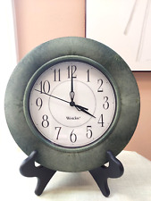 Clock green white for sale  Hawthorne