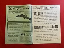 Cacciatore italiano 1914 usato  Bologna