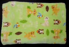 Used, Disney Baby Lion King Green Print Blanket Plush Fleece 30x40 Security Lovey for sale  Shipping to South Africa