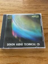 CD técnico de audio Denon Japón impresión rara 38C39-7147 segunda mano  Embacar hacia Argentina
