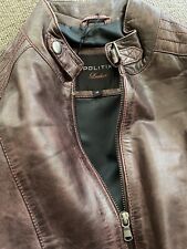 Politix leather jacket for sale  Shipping to Ireland