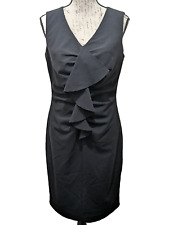 Calvin Klein Dress Sz 10 Black Sleeveless Business Special Occasions Modern for sale  Shipping to South Africa