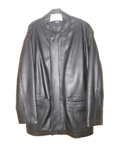 Men black leather for sale  WICKFORD