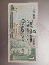 Banconota one pound usato  Osimo