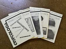 Usado, Cryptologia, uma revista dedicada a códigos e cifras, 5 edições (1979-1982) comprar usado  Enviando para Brazil