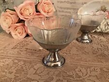 Vintage MacBeth-Evans American Sweetheart Ice Cream Bowls Chic Shabby Pretty for sale  Shipping to South Africa