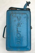 Vintage Valor Esso Blue Paraffin Can for Parrafin Heaters Decorative Upcycle for sale  Shipping to South Africa