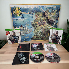 The Witcher III 3 Wild Hunt Microsoft Xbox One Complete CIB Manual Map Slipcover for sale  Shipping to South Africa