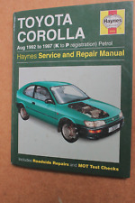Toyota corolla petrol for sale  CAERSWS