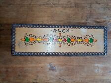 Wooden decorated pencil for sale  LONDON