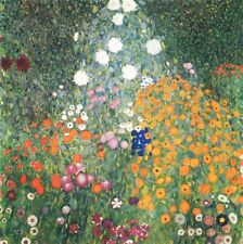 Oil painting spring landscape Flower-Garden-Gustav-Klimt free shipping to world for sale  Shipping to Canada