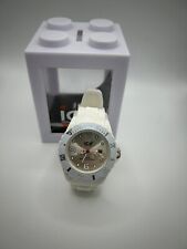 Ice Watch Sili Forever White Rubber Strap Quartz for sale  Shipping to South Africa