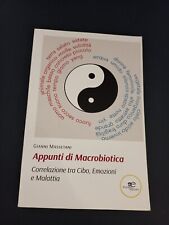 Libro appunti macrobiotica usato  Poggibonsi