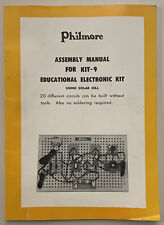 Philmore assembly manual for sale  Lincoln